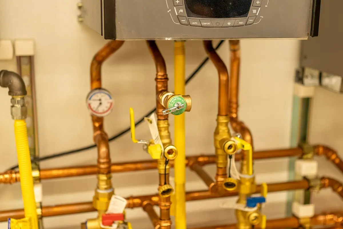 Licensed technician providing Backflow Prevention for a homeowner in Little Falls